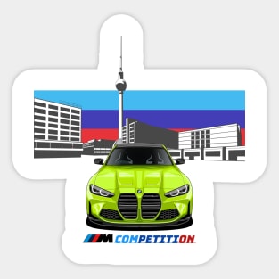 Competition (green) Sticker